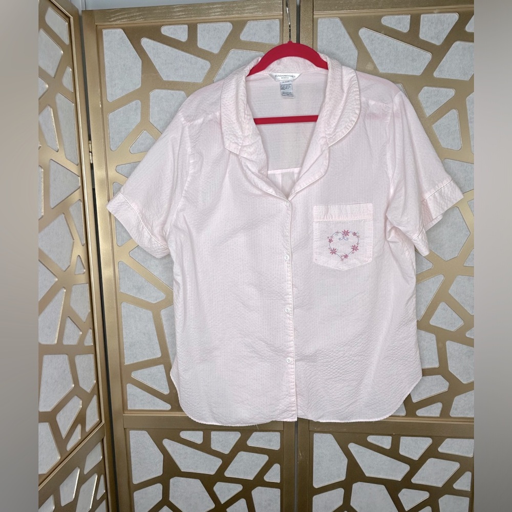 SEARS ROEBUCK COQUETTE PAJAMA TOP